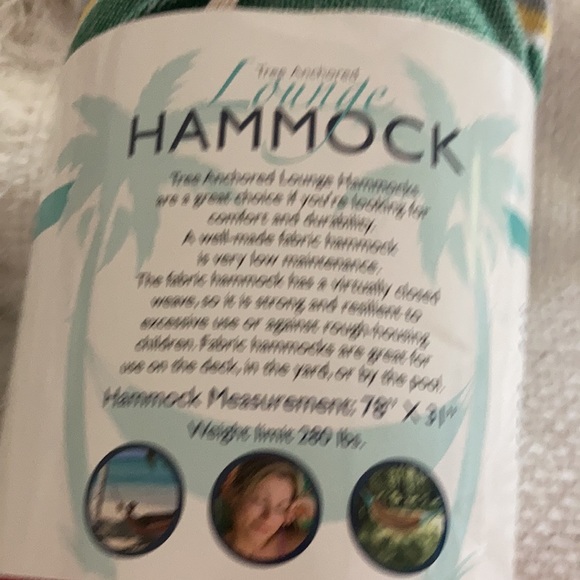 NWT Lounge Hammock - Picture 3 of 5